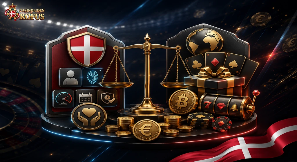 Markedsforskel mellem danske og internationale casinoer med beskyttelse, bonusser og spilgrænser